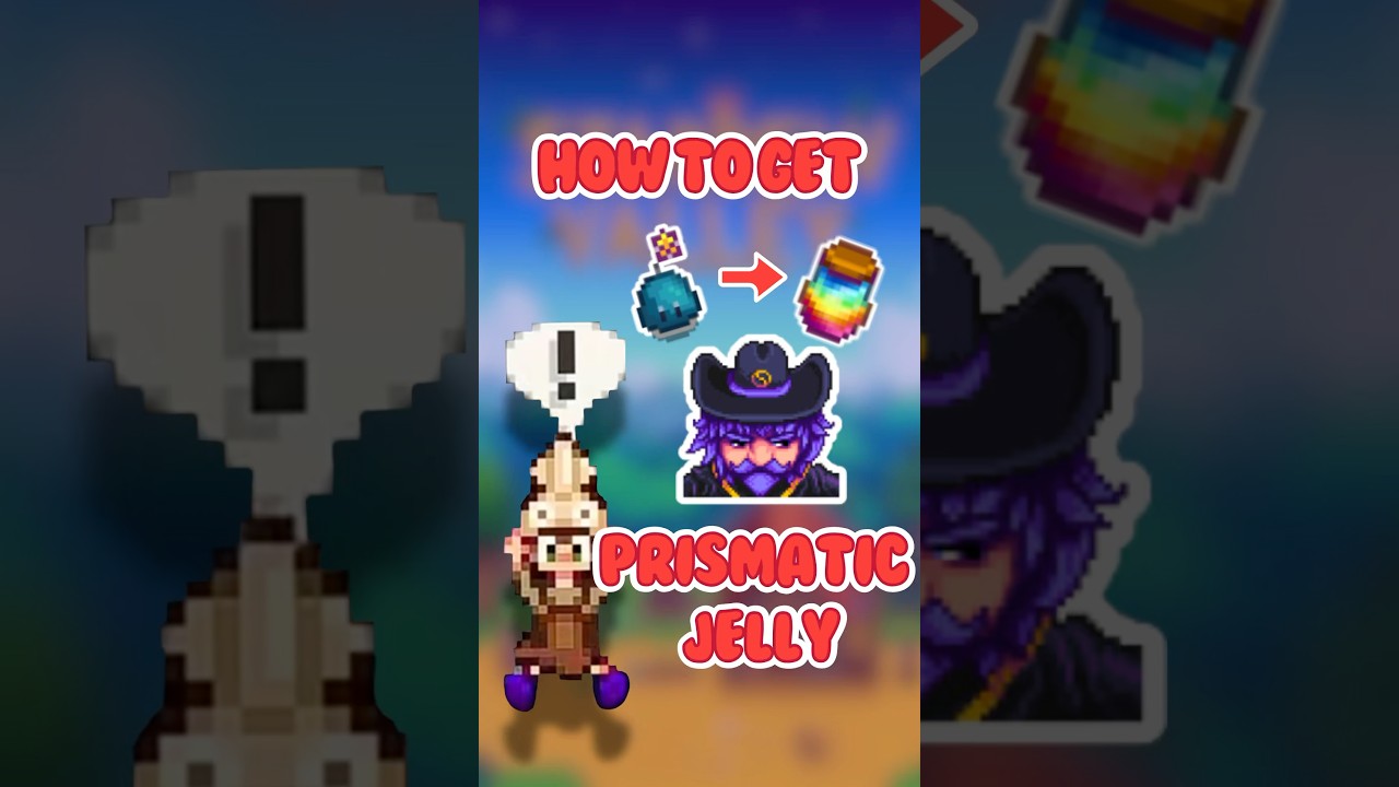 ONLY Way to Get Prismatic Jelly #stardewvalley #stardewstreamer #stardew