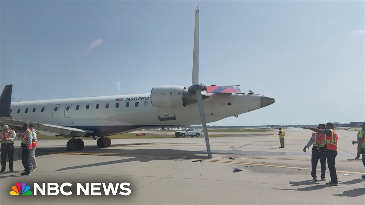 Planes damaged in runway collision at Atlanta airport