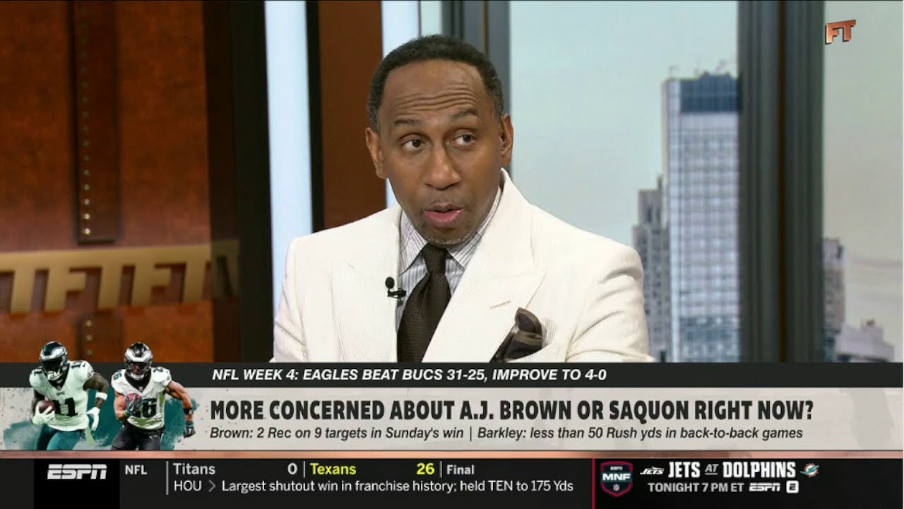 FIRST TAKE | "Jalen Hurts & Saquon Barkley are the GOAT" - Stephen A.: Eagles will win Super Bowl LX
