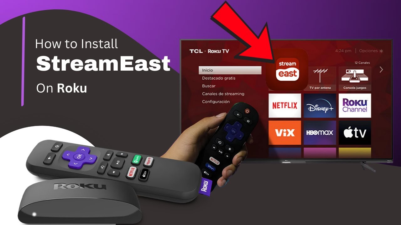 How to install streameast on Roku? @smart4homes