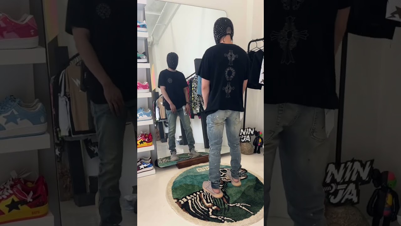 How to style Purple Brand Jeans copped with low price? Wearing them with confidence! #pandabuy