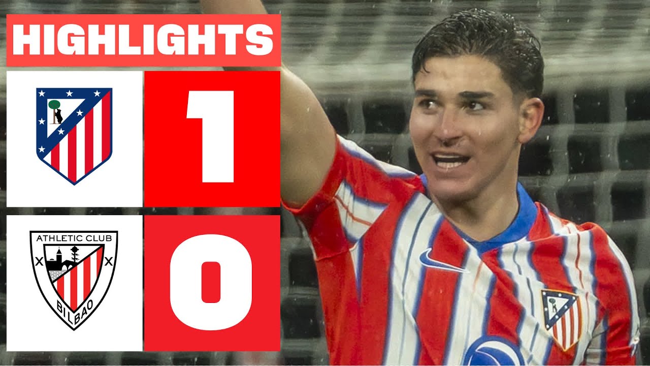 ATLÉTICO DE MADRID 1 - 0 ATHLETIC CLUB I RESUMEN LALIGA EA SPORTS