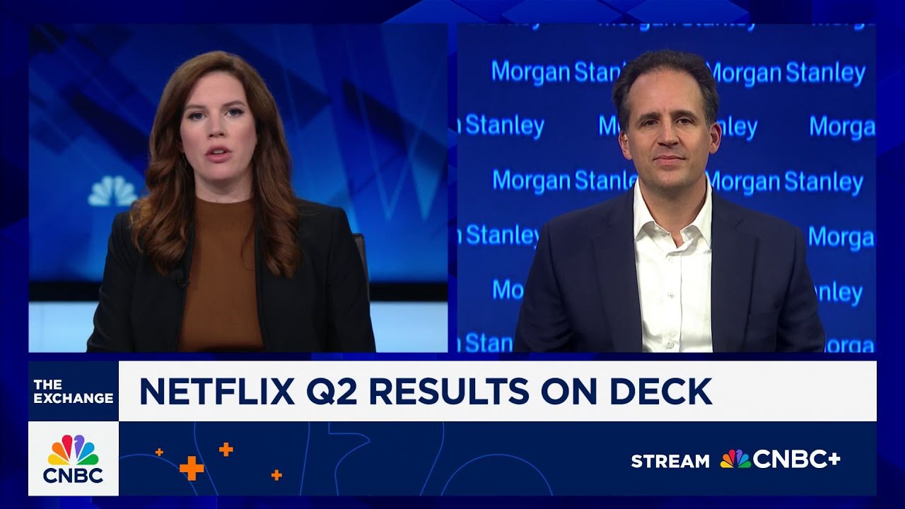 Netflix earnings on deck. Morgan Stanley's Ben Swinburne makes the bullish case for the stock