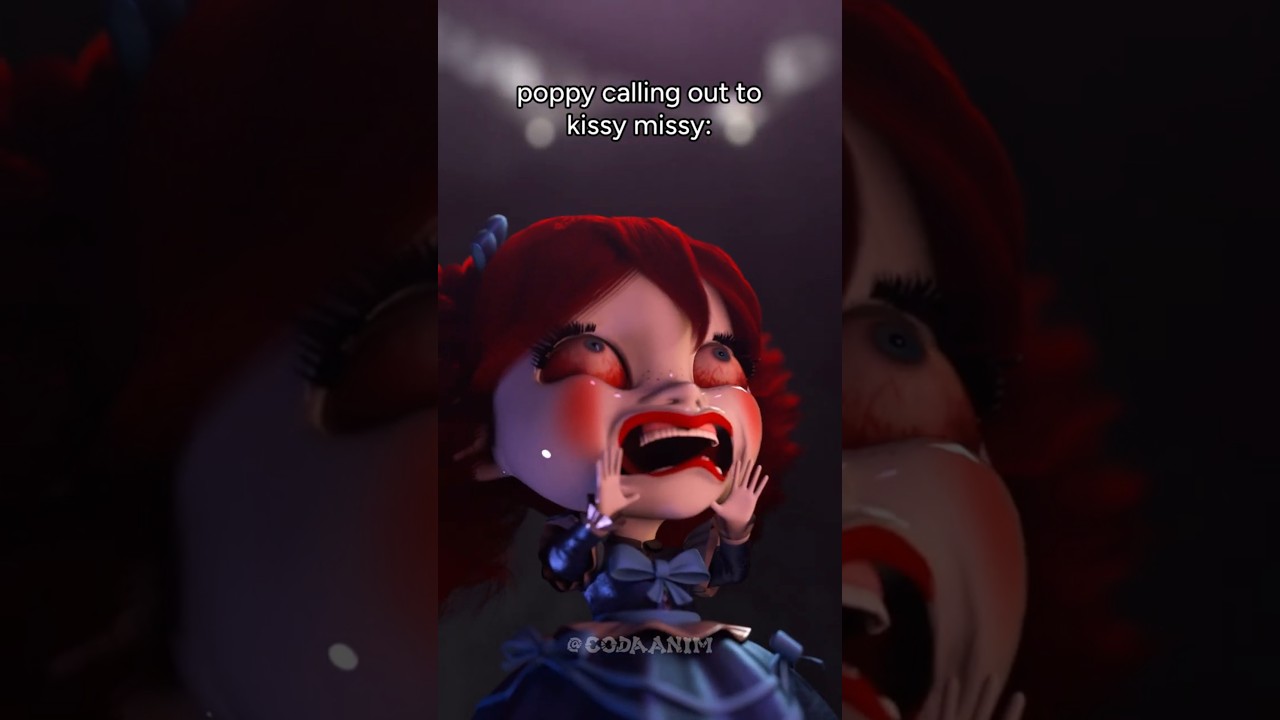 POPPY AND KISSY MISSY ( Poppy Playtime Chapter 4 Animation )