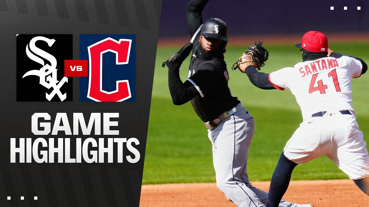 White Sox vs. Guardians Highlights (4/8/25) | MLB Highlights