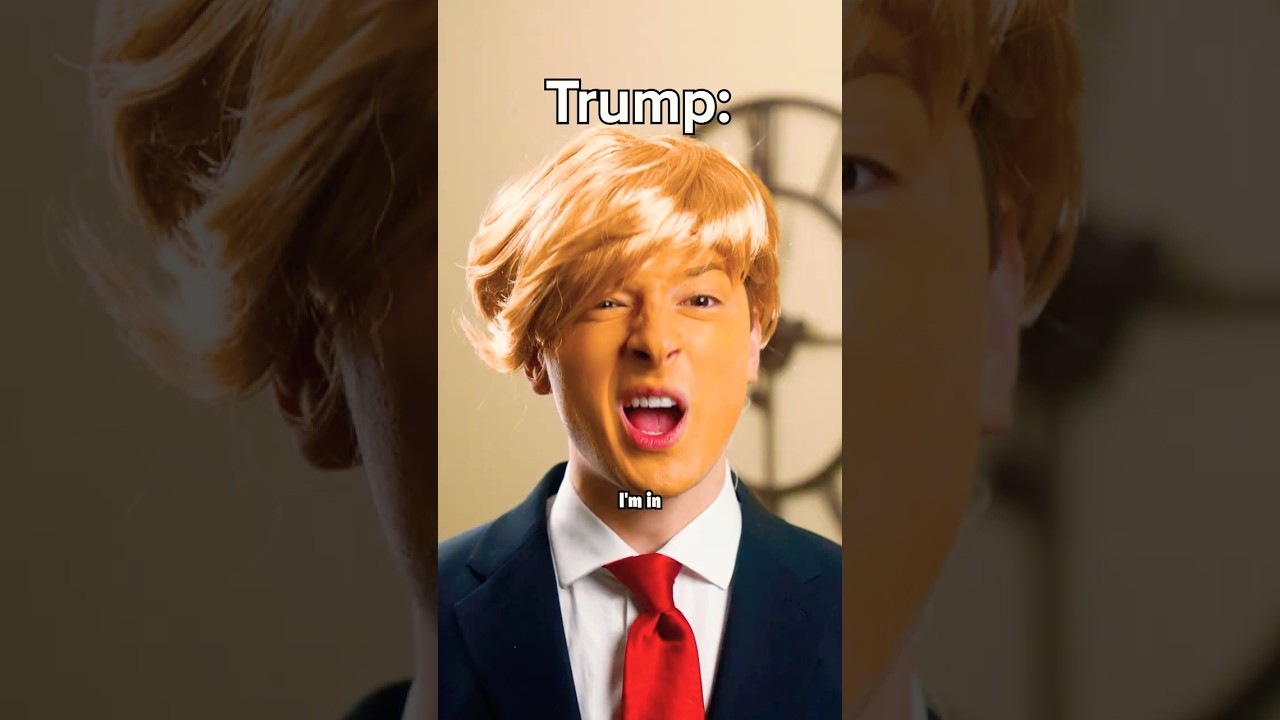 iPad Kid Meets Donald Trump #funny #skit