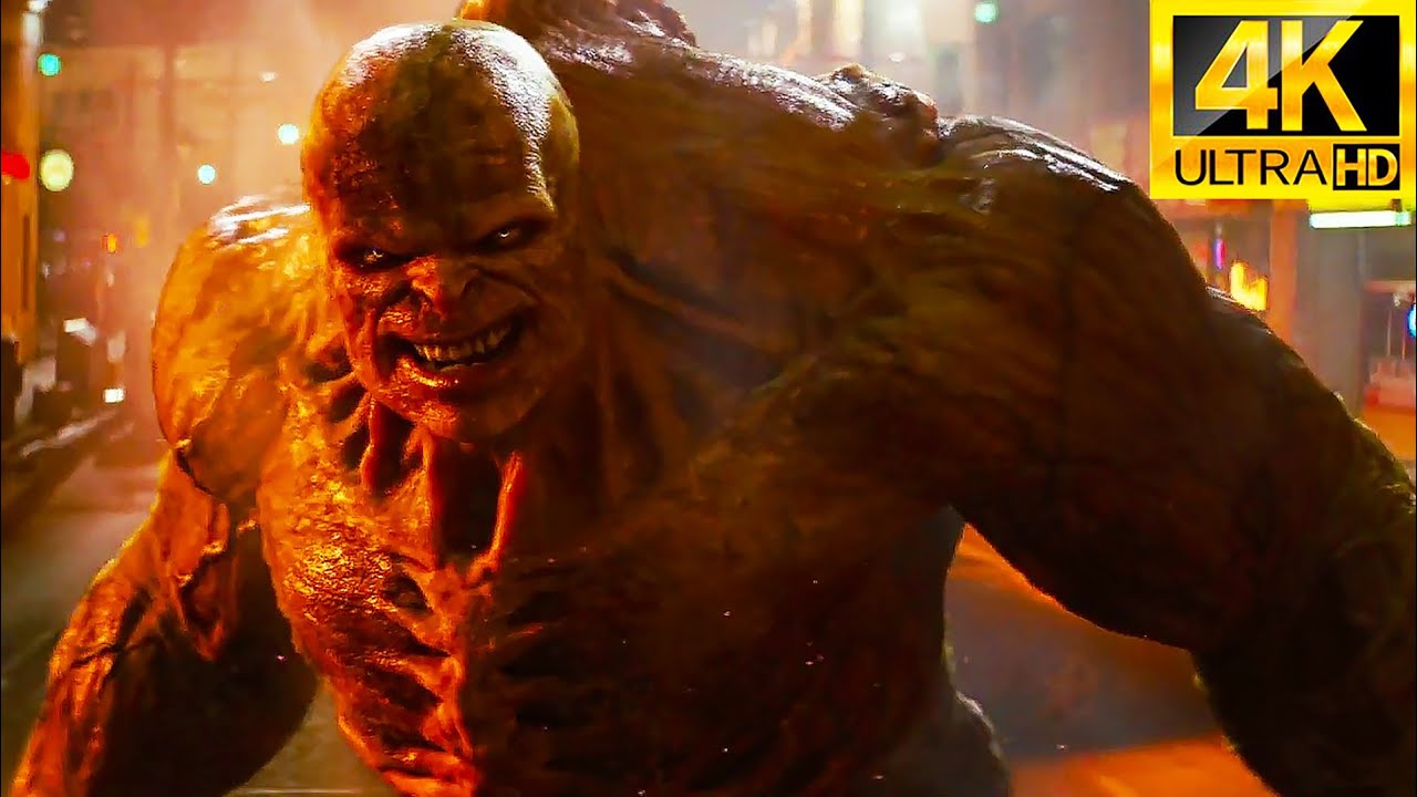 The Incredible Hulk : Hulk vs Abomination | Final Battle Scene [4K HDR]