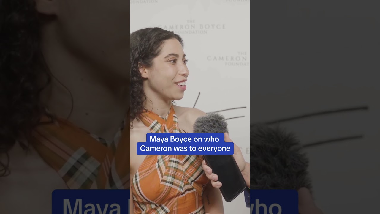 Maya Boyce on her brother Cameron