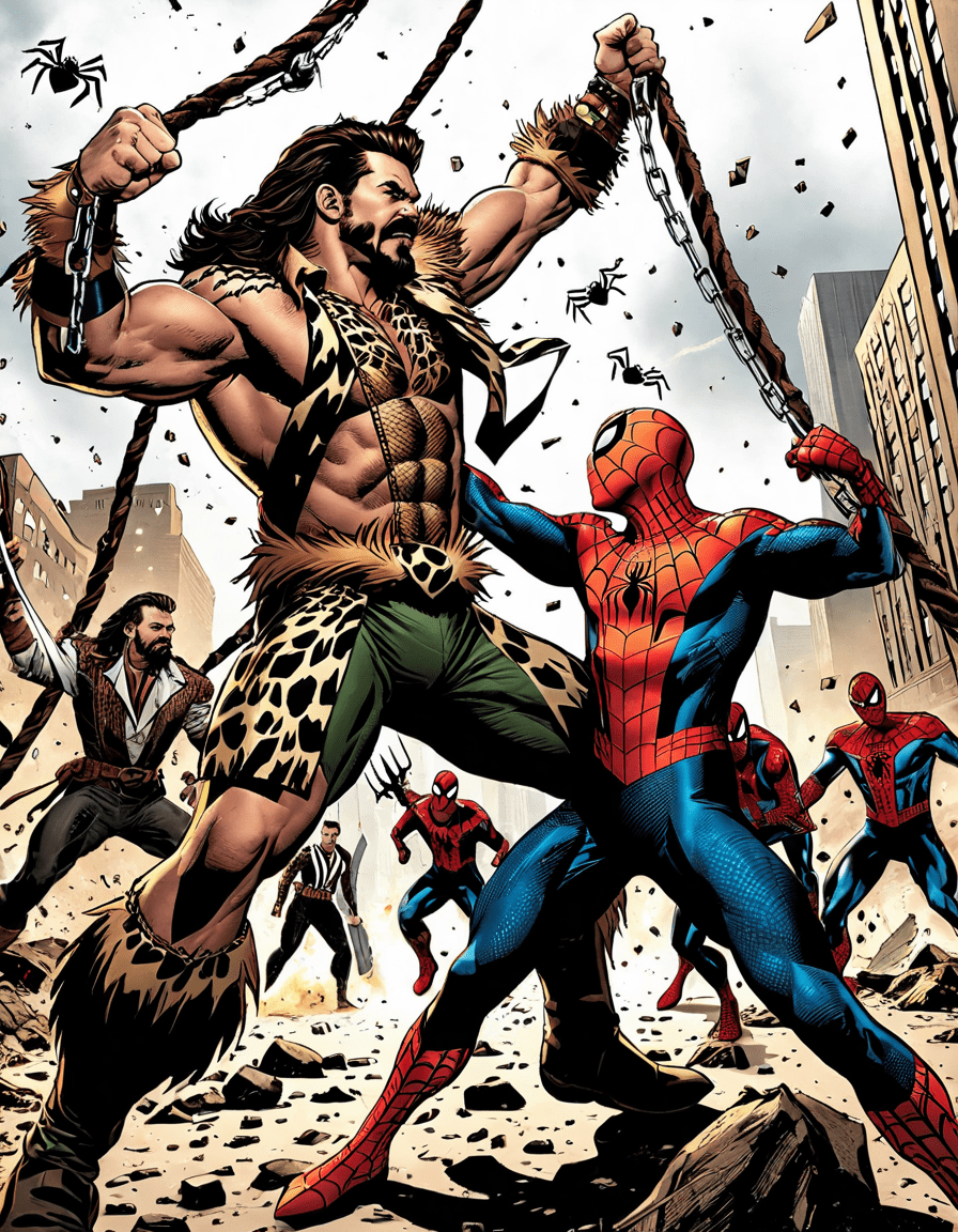 Kraven The Hunter's Epic Pursuit Of Spider Man 2 Image 76692