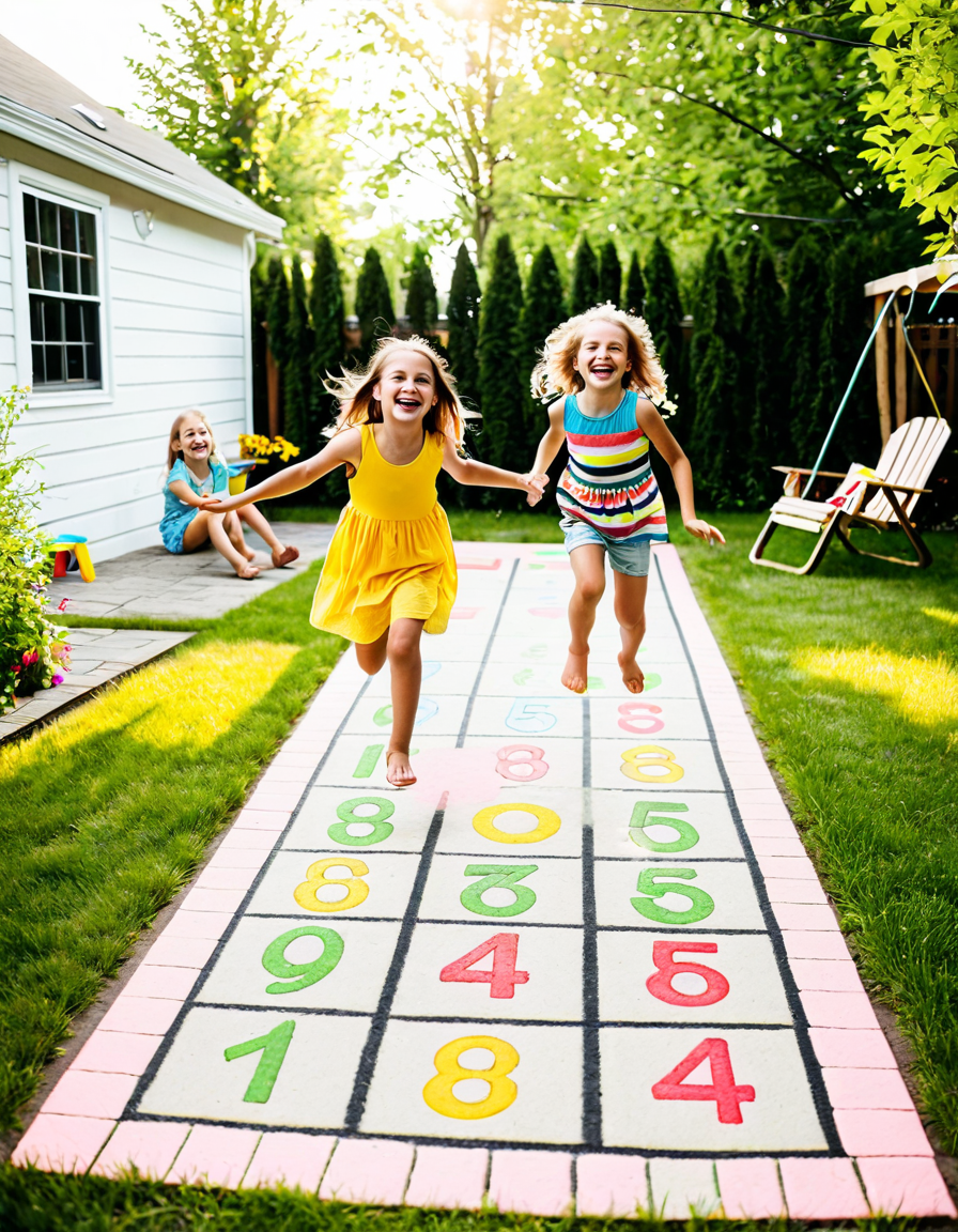 Hopscotch A Fun Journey Into Childhood Joys 2 Image 74627